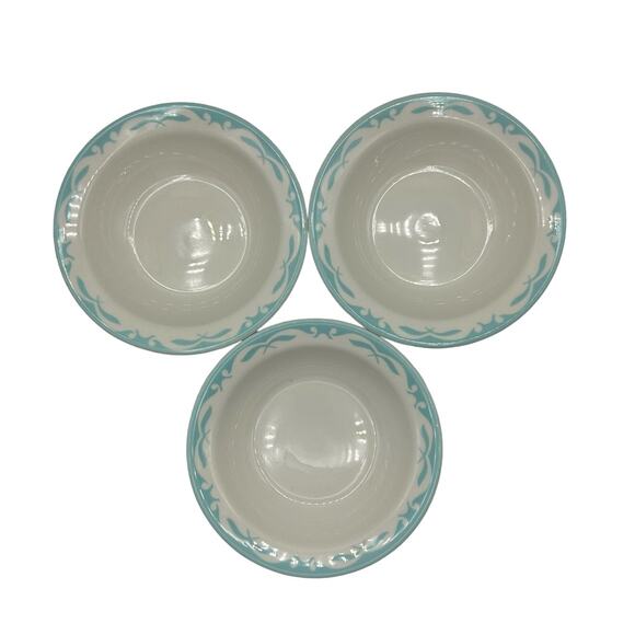 Jackson China Cereal/Soup Bowls Restaurant Ware Union Made Custom China Set/3 - Picture 1 of 8